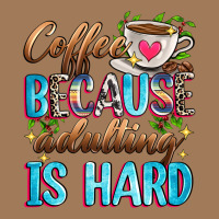 Coffee Because Adulting Is Hard Classic Tee | Teevron