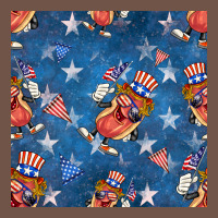 4th Of July Hotdog Seamless Pattern Premium Sweatshirt | Teevron