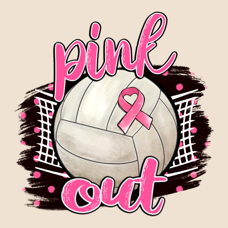 Pink Out Volleyball Urban Heavy Tee by BarkalooDesign | Teevron