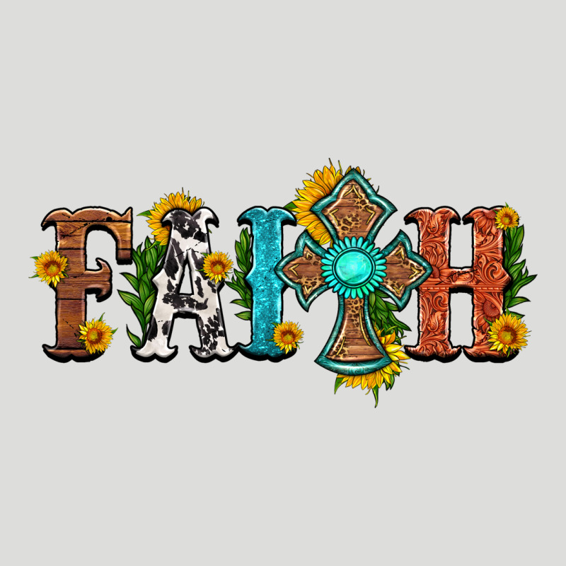 Faith With Cross And Sunflower Zipper Hoodie by HRA Design Shop | Teevron