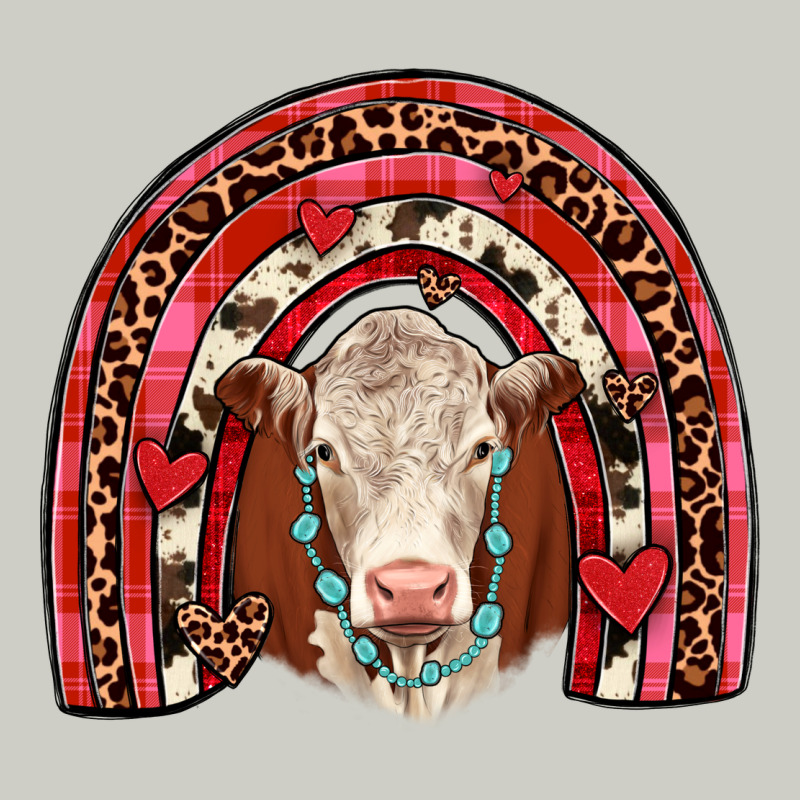 Valentines Hereford Rainbow Heavyweight Hoodie by JahusDesignShop | Teevron