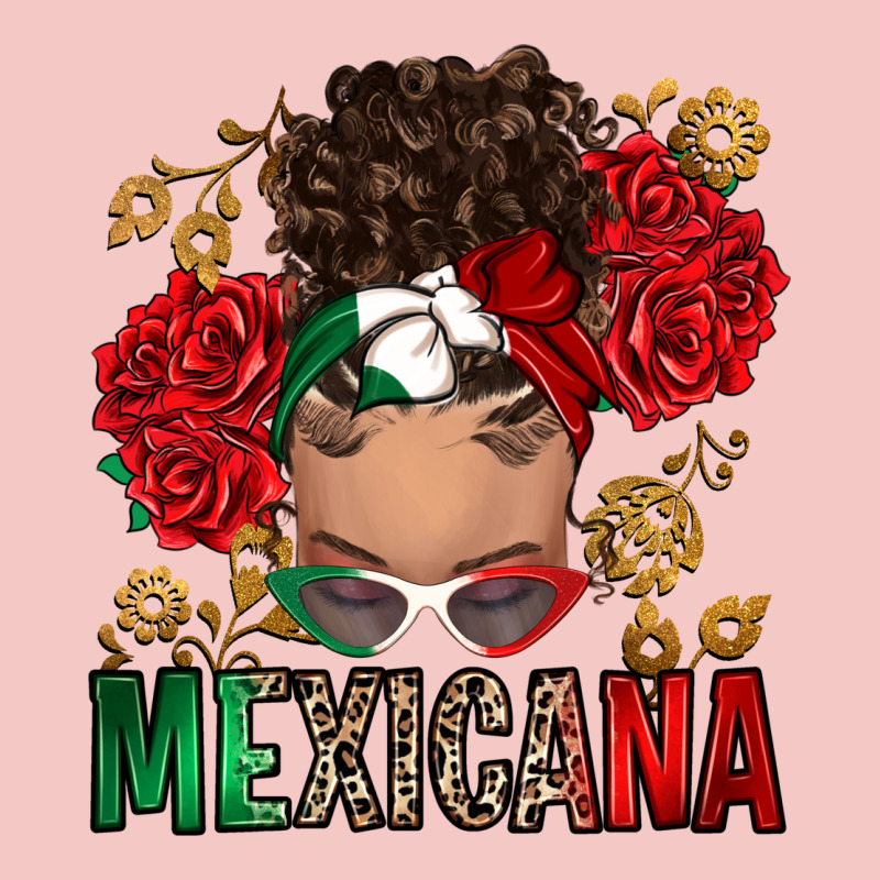 Mexicana Latina Messy Bun Urban Heavy Tee by RanaPortraitStore | Teevron