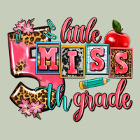 Little Miss 5 Th Grade Long Sleeve Tee | Teevron