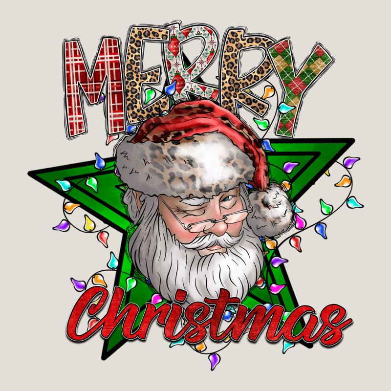 Festive Santa Claus Greeting Heavy Core Tee by CowhideDigitalArt | Teevron