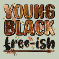 Young Black Free Ish Long Sleeve Tee | Teevron