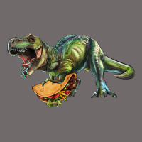 T-rex Dinosaur Holding A Taco Urban Heavy Tee | Teevron