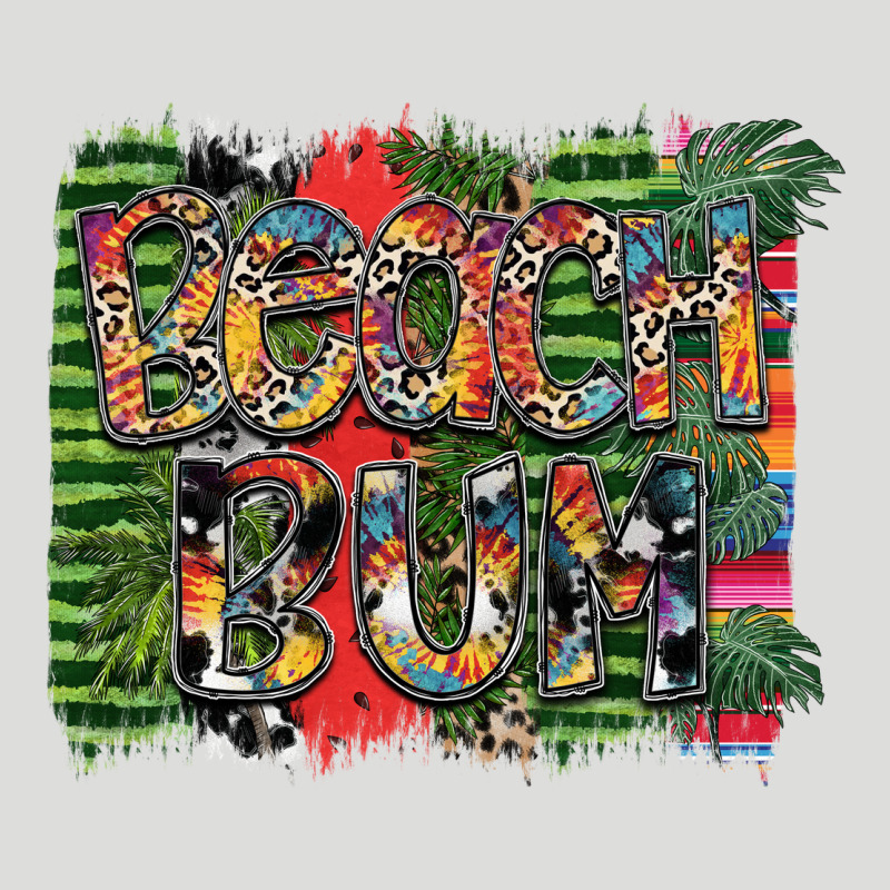 Beach Bum Zipper Hoodie by SublimationCraftShop | Teevron