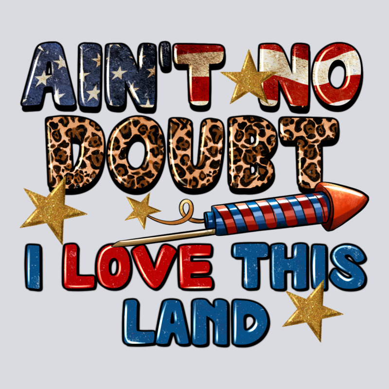 Ain't No Doubt I Love This Land 4th Of July Zipper Hoodie by CowGirlArtShop | Teevron