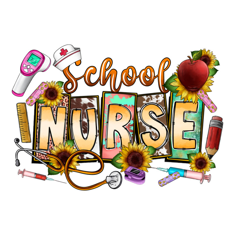School Nurse Zipper Hoodie by CowhideDigitalArt | Teevron