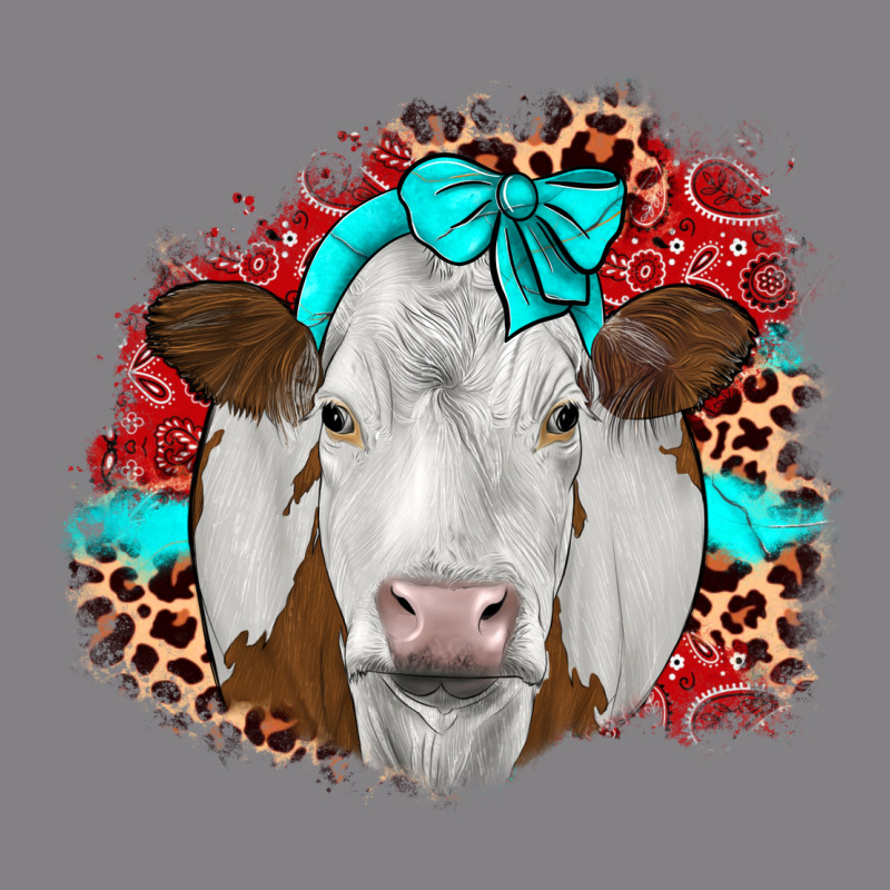 Ribbon Simmental Leopard Heavyweight Hoodie by JahusDesignShop | Teevron