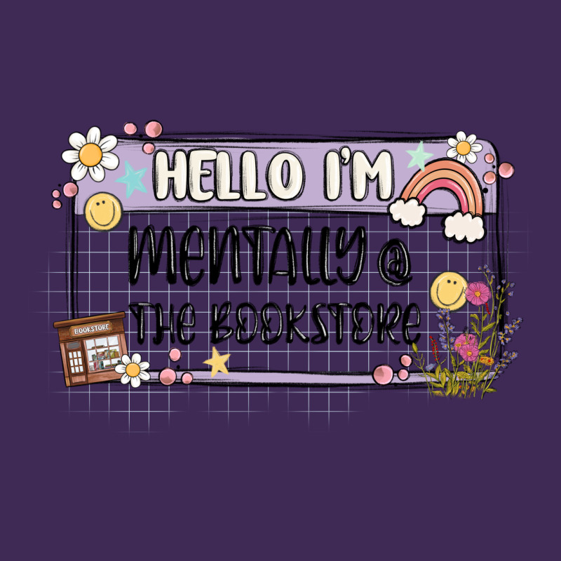 Hello Im Mentally At The Bookstore Premium Hoodie by MaliasSmallBusiness | Teevron