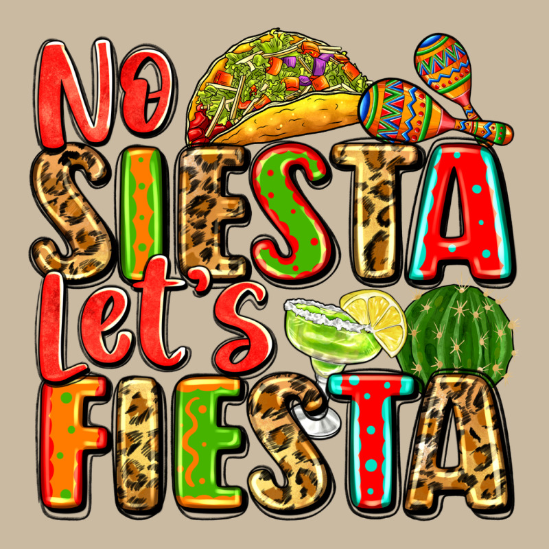 No Siesta Let's Fiesta Long Sleeve Tee by Zillion Design Studio | Teevron