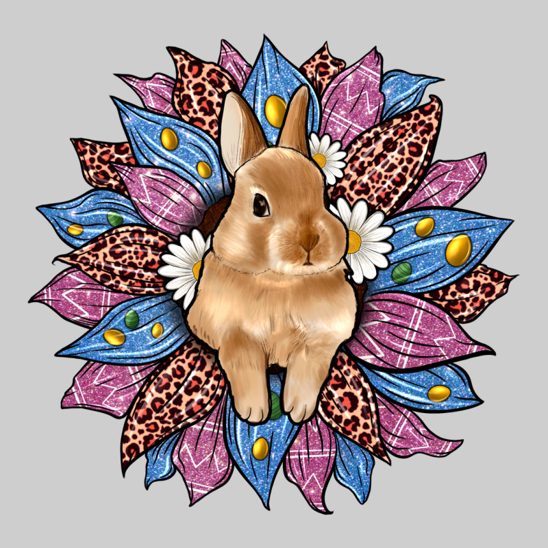 Easter Leopard Bunny Sunflower Premium Sweatshirt by Artiststas | Teevron