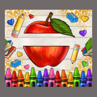 Custom Teacher Name Apple Urban Hoodie | Teevron
