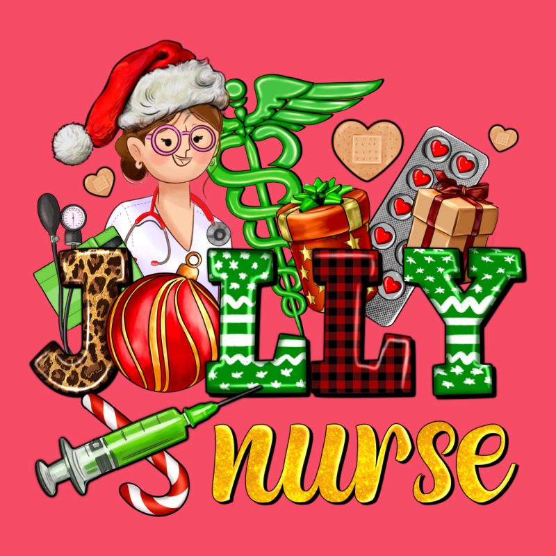 Jolly Nurse With Christmas Element Premium Sweatshirt by AdoDesignShop | Teevron