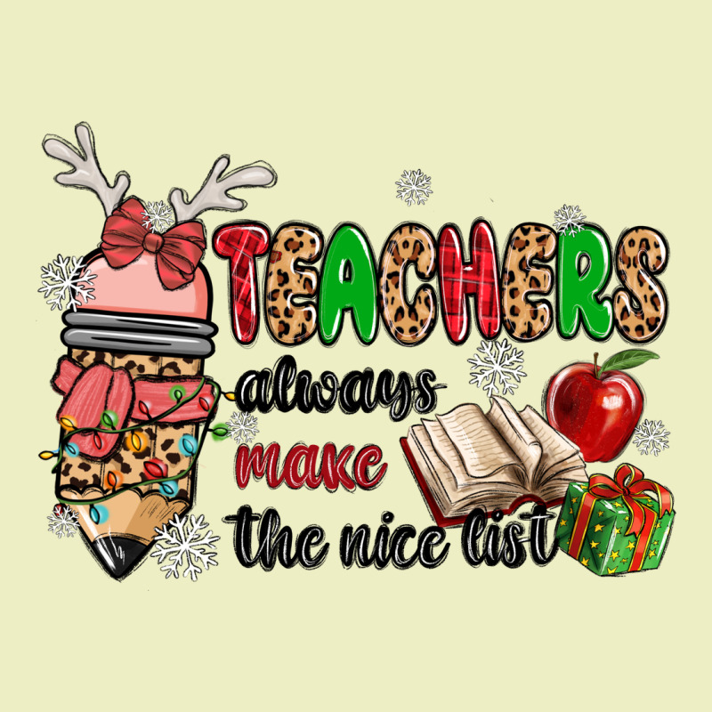 Teachers Always Make The Nice List Urban Hoodie by MaliasSmallBusiness | Teevron