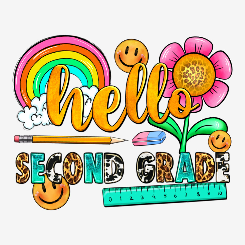 Hello Second Grade Urban Hoodie by NancyCooperArtShop | Teevron