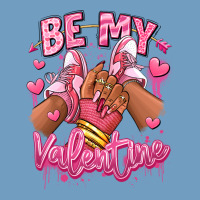 Be My Valentine Afro Girl Sneakers Urban Heavy Tee | Teevron