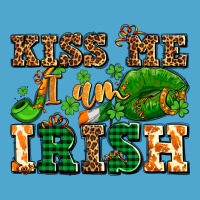 Kiss Me I Am Irish  With Lips And Shamrocks Premium Hoodie | Teevron