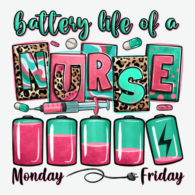 Battery Life Of A Nurse Urban Heavy Tee by RanaPortraitStore | Teevron