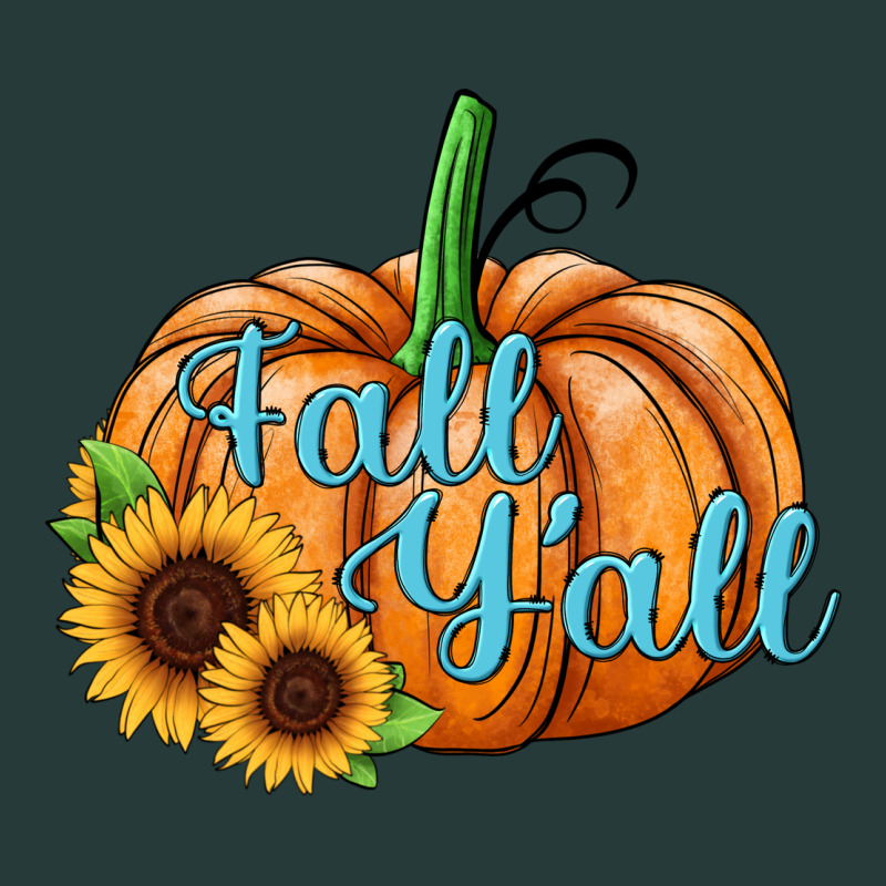 Fall Y'all Pumpkin Premium Sweatshirt by JahusDesignShop | Teevron