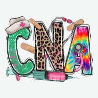 Cna Nurse Tie Dye Leopard Urban Heavy Tee | Teevron