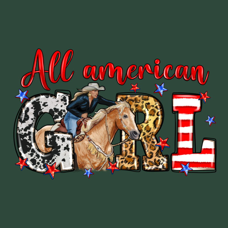 All American Girl With Cowgirl Zipper Hoodie by Neo Western | Teevron
