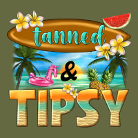 Tanned And Tipsy Long Sleeve Tee | Teevron