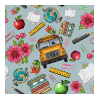 school bus back to school seamless pattern | Teevron