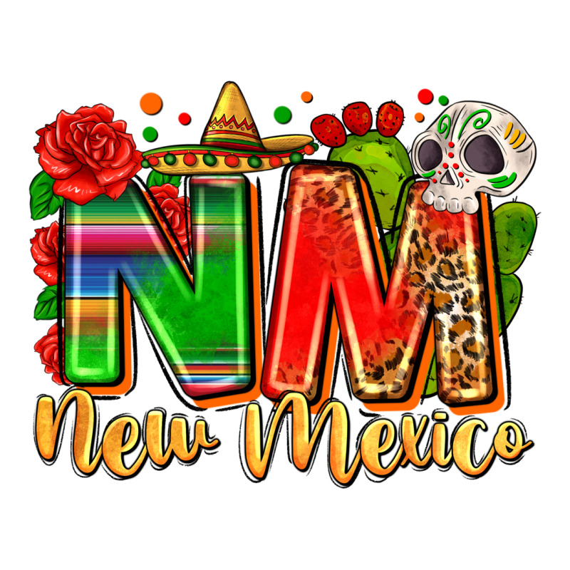 New Mexico Long Sleeve Tee by Zillion Design Studio | Teevron
