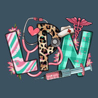 Floral Lpn Licensed Practical Nurse Urban Heavy Tee | Teevron