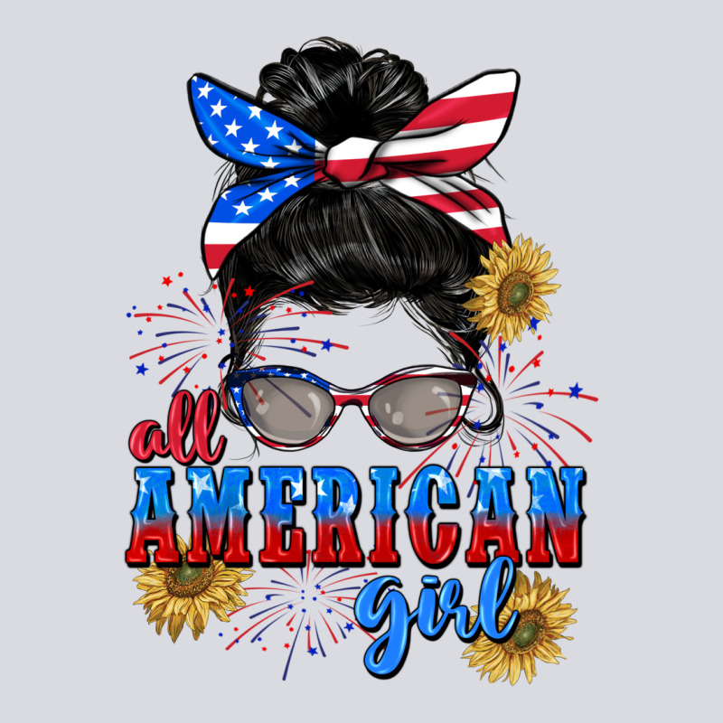 All American Girl 4th Of July Zipper Hoodie by CowGirlArtShop | Teevron