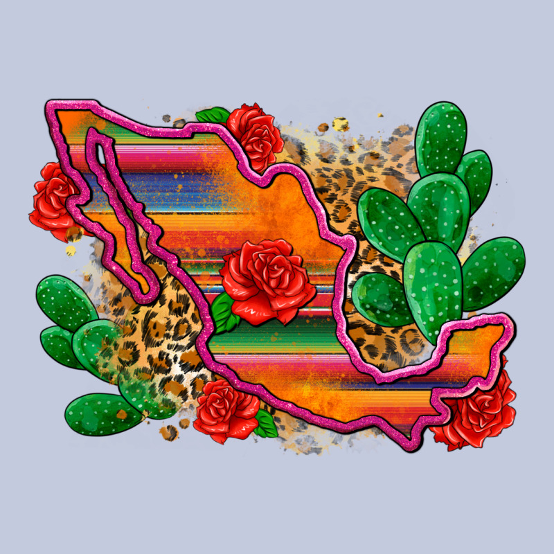 Mexico Map Long Sleeve Tee by Zillion Design Studio | Teevron