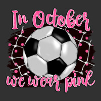 In October We Wear Pink Soccer Urban Heavy Tee | Teevron