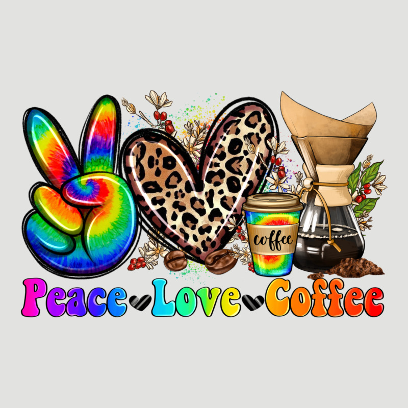 Peace Love  Coffee Classic Tee by Zillion Design Studio | Teevron