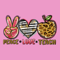 Peace Love Teach Urban Hoodie | Teevron