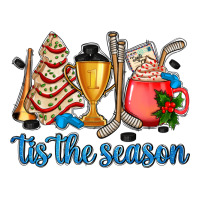 Tis The Season Hockey And Christmas Premium Hoodie | Teevron