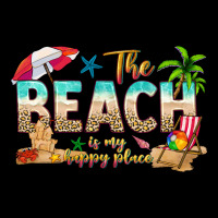 The Beach Is My Happy Place Long Sleeve Tee | Teevron