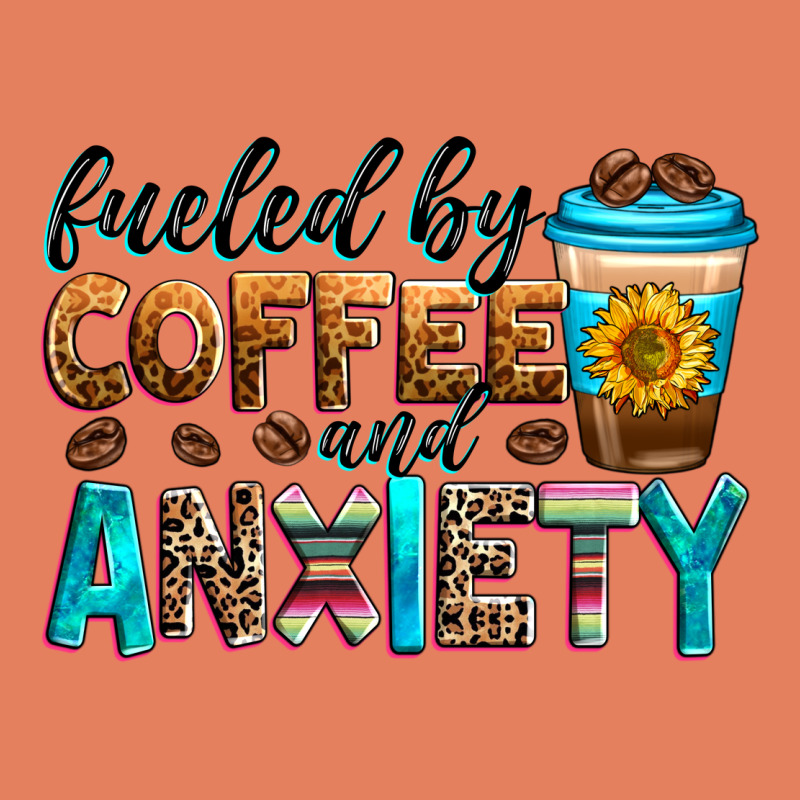 Fueled By Coffee And Anxiety Classic Tee by Zillion Design Studio | Teevron