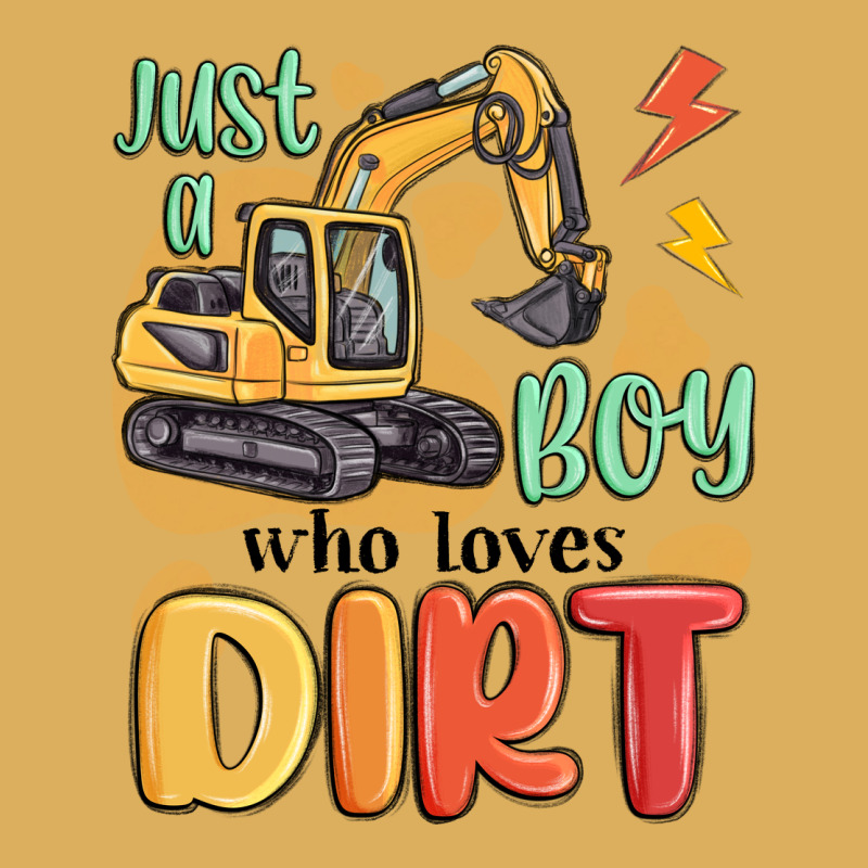 Just A Boy Who Loves Dirt Premium Hoodie by MaliasSmallBusiness | Teevron