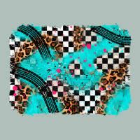 Race Day Turquoise Background Heavyweight Hoodie | Teevron