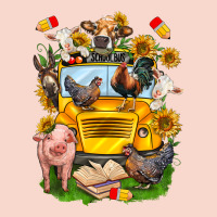 Farm Animals With School Bus Urban Hoodie | Teevron
