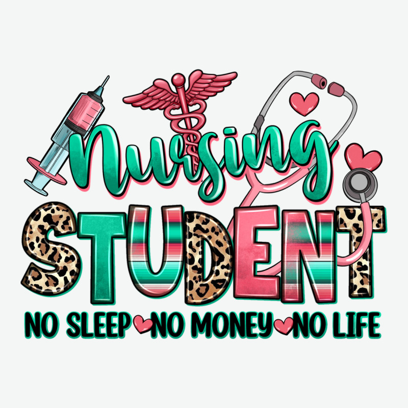 Nursing Student No Sleep No Money No Life Urban Heavy Tee by RanaPortraitStore | Teevron