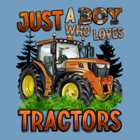 Just A Boy Who Loves Tractors Urban Heavy Tee | Teevron