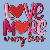 Love More Worry Less Premium Hoodie | Teevron
