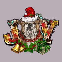 Christmas Joy English Bulldog Vintage Tee | Teevron