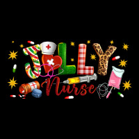 Christmas Jolly Nurse Premium Tee | Teevron