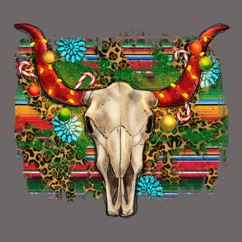 Western Christmas Bull Skull Classic Tee by RanaPortraitStore | Teevron