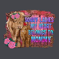 Sorry Ladies My Heart Belongs To Mommy Highland Cow And Calf Long Sleeve Tee | Teevron
