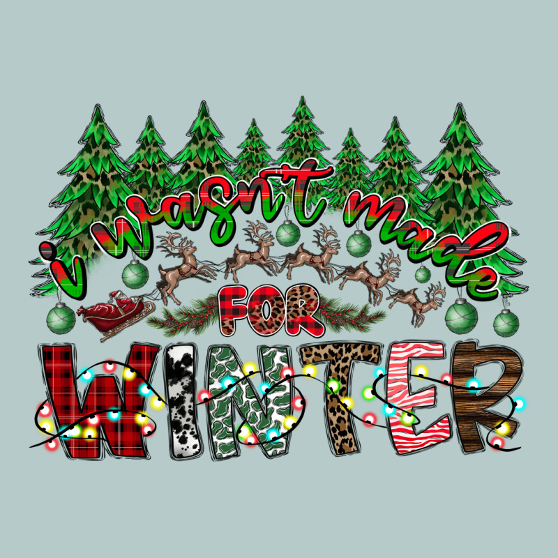 I Was Made For Winter Heavy Core Tee by CowhideDigitalArt | Teevron